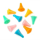 10pcs Knitting Needles Point Protectors Needle Tip Stopper Cover Accessories