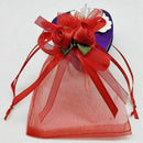 20pcs Sheer Organza Favor Bags For Wedding 10x12cm Gift Bags Samples Displa A8Z9