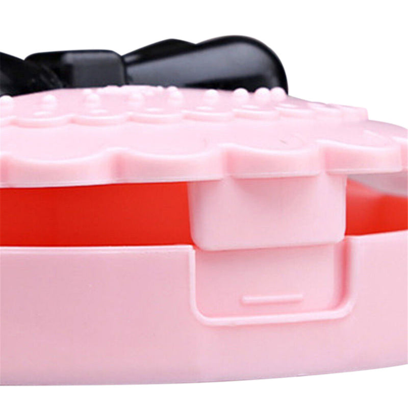 Cute Bow Fairy Ribbon False Eyelash Protect Shape Case Container Pink Box Lov`US