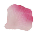 100pcs Roses petals artificial flowers for wedding Decoration - Pink+white