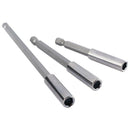 3pcs Magnetic Bit Holder Extensions 75 100 150mm Change 1/4 inch Hex Shank