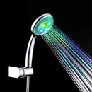New LED handheld shower nozzle 7 color slow flash magic shower shower