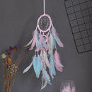 Colorful Feather Ins Girl catching Dream net Bead Handmade Valentine's Day Gi â„–[