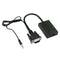 VGA to HDMI 1080P Converter HD Audio AV HDTV Audio Cable HDMI Adapter