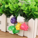 New Plastic Baby Teeth Case Milk Teeth Box Deciduous Flower Shape Holer  Z ME