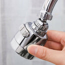 Kitchen Faucet Stainless Steel Splash-proof Universal  Shower Water Rotata IkTEU