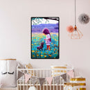 1000pcs DIY Garden Girl Dog Puzzle Educational Learning Assembling Toys