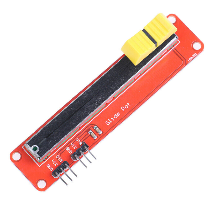 Slide potentiometer 10K linear module dual output for AVR electronic block Tw