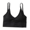 2x Bustier Crop Top Bralette Women Padded Bra Women Sports Bra Soft Spaghetti