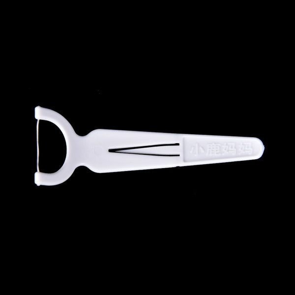 30Pcs/box Sticks Health Tooth Clean Picks Dental Floss Flosser Toothpicks FT
