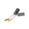 10pcs 15 x 8 x 5mm Power Tool Motor Carbon Brush ReplacementsMO