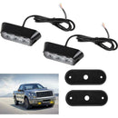 2x 3LED Amber Strobe Flashing Lights Recovery Breakdown Car Truck Lorry