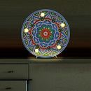 DIY LED Diamond Painting Mandala Embroidery Full Special Shaped Drill Light