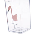 summer flamingos cartoon water milk box drink bottle birthday kid gift!j