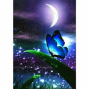 Moon Butterfly 5D Full Diamond Painting Embroidery Diy Cross Stitch Home De
