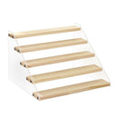 Multi-Purpose 5-Tier Display Rack Glasses Cars Toys Ladder Riser Stand