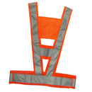 Safty Vest Unisex High Visibility Security Clothing Traffic Security V-Shape
