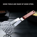 Stainless Steel Potatoes Masher Pusher Fruit Vegetable Tools Press Crusher