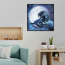 5D DIY Full Drill Diamond Painting Moon Eagle Cross Stitch Embroidery Kit