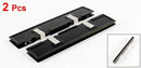 2 x Aluminum Heatsink Shim Spreader Cooler Cooling for DDR RAM Memory E8M3