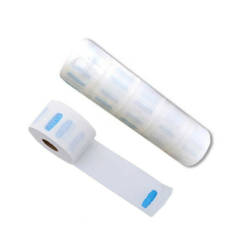 5X Barber Salon Disposable Waterproof Elastic Neck Strip Paper Collar Band Roll