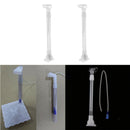 2 Pcs Aquarium Tank Plastic Rectangular Undergravel Filter Board Air Tube Hose