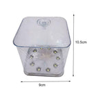 Foldable LED Solar Power Inflatable Tent Camping Light Square Inflatable Light