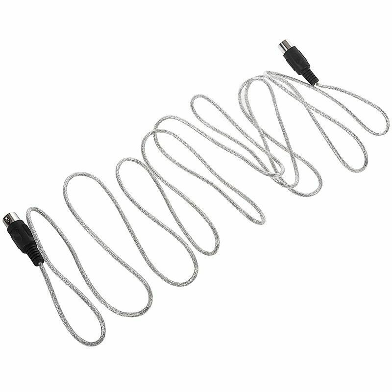 Newest 3 meter 10ft MIDI Extension Cable 5 Pin Plug Male To Male Connector