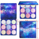9 Colors Contour Face Glow Concealer-Highlight Giltter Palette Eyeshadow Ma P5B1