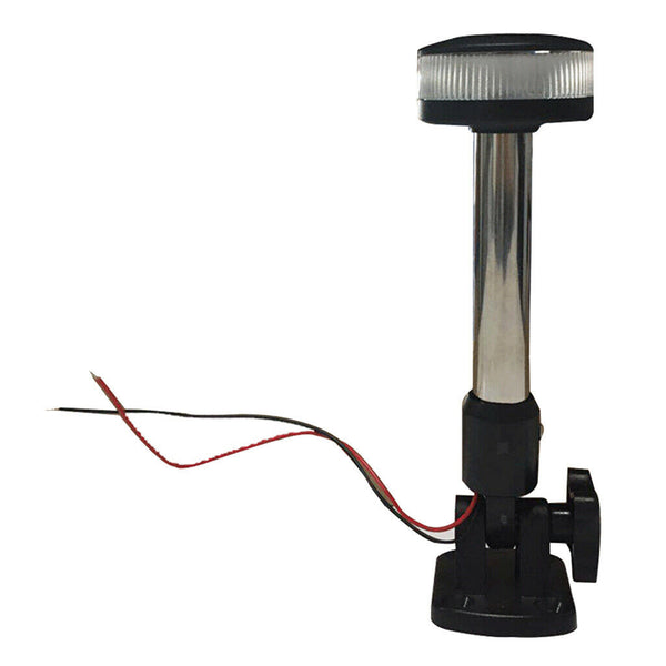 Boat Anchor Stern Light DC12V Fold Down Pole Navigation Lamp 8" 360 Degree