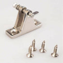 4 Set of 316 Stainless Steel Boat Bimini Deck Hinge with Quick Release Pin