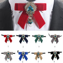 2pcs New Necktie Fashion Men's Velvet Classic Tie for Wedding Party Boys