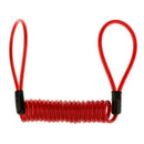 Motorbike Helmet Bicycle Steel Wire Double End Loop Cable Lock Up Rope - Re W5L2
