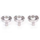 5x Stainless Steel Funnel Filler for All Kinds of Hip Flasks Whiskey Wine  FT
