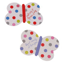 50pcs Lovely Butterfly Sweets Lollipop Candy Paper Pack Kids Party Supplier