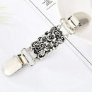 2 PCS Retro Sweater Shirt Clips Cardigan Collar Clips Dresses Shawl Clip Fo V4S7