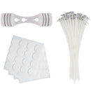 105 IN 1 Scented Candle DIY Making Kit Craft Tools 600ml Wicks Wax Pouring Pot
