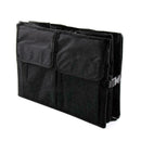 Foldable Car Rear Clip Seat Large Storage Bag Pocket Cage Black New G6L7 Q8B3