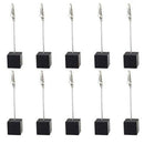 10Pcs Table Number Holder Name Place Card Holder Memo Clip Holder Stand Not