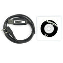 USB Programming Cable With Software CD  For Baofeng UV-5R BF-888S Mobile Radio