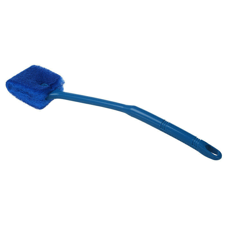 Double Sided Sponge Cleaning Brush Cleaner Scrubber, Blue Q9B7