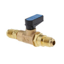 Refrigeration Ball Valve Connector 1/4 Male Thread For A/C  Safety