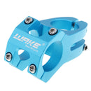 Durable 31.8mm Hollowed Short Handlebar Short Bar Aluminium Bike Stems Blue