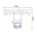 DIY Paper Cutting Scrapbooking Embossing Album Dies On Couple Craft Swing E1J9