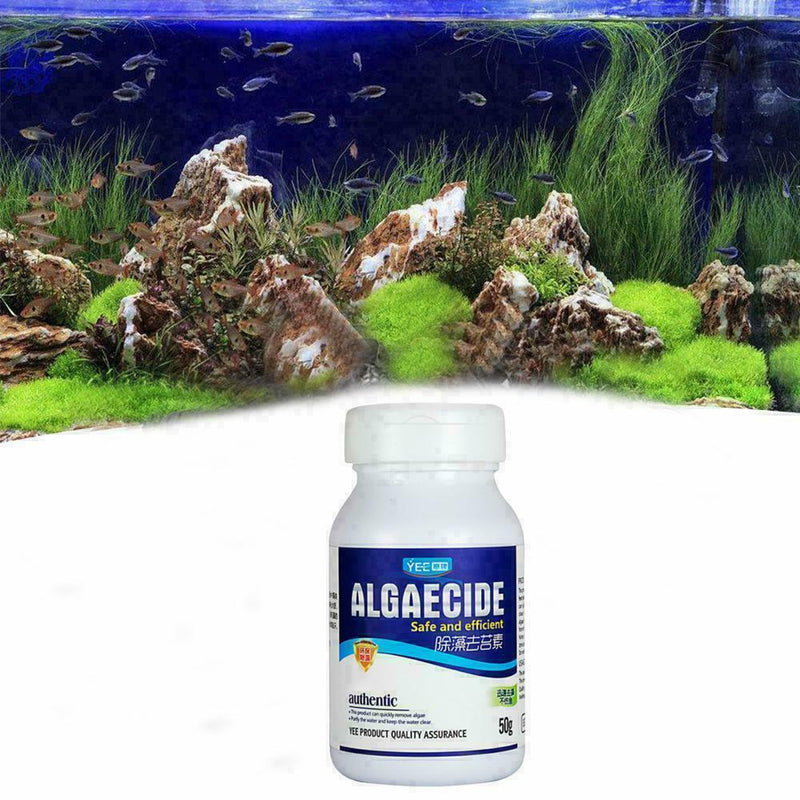 50g/Bottle Fish Tank Deodorant Aqua Life Algae Purifier Aquarium Algae Syru P2Y1