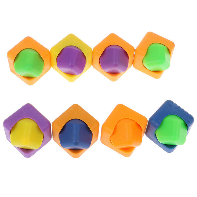 1PC Magic Plastic Spinner Finger Relieve Stress Toys Detachable Hand Spinner  BX