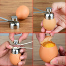 New Practical Metal Egg Scissors Egg Topper Cutter Shell Opener Stainless St Ew