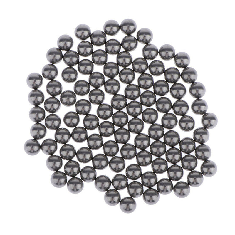 Pack Of 100 5mm Smooth Stainless Steel
