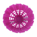Rose Red Plastic Badminton Dangling Pendant Keychain Key Ring Pendant G3N4