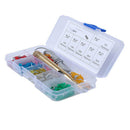 90pcs Car Auto Mini Fuse Set+Puller/Test Pencil 5A 10A 15A 20A 25A 30A 35A